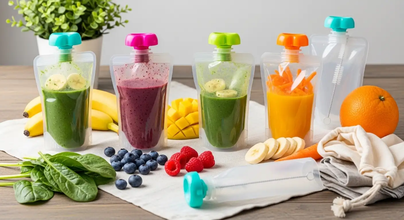 smoothie pouches reusable