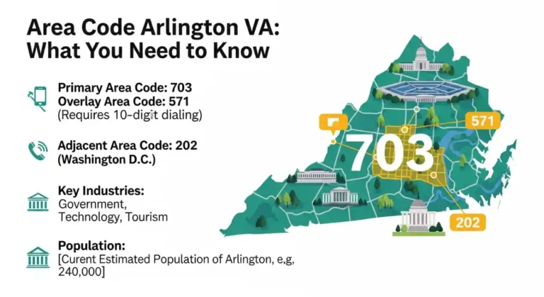 Area Code Arlington VA