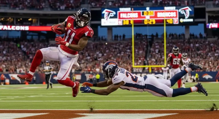 atlanta falcons vs denver broncos match player stats