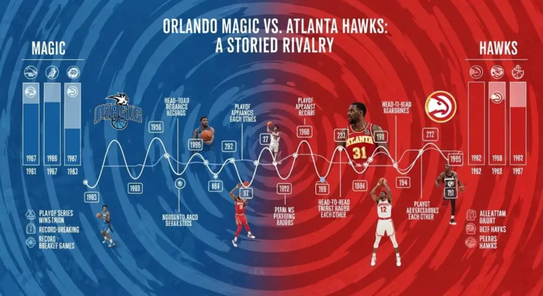 Orlando Magic vs Atlanta Hawks Timeline